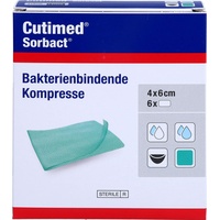 ToRa Pharma GmbH CUTIMED Sorbact Kompressen 4x6 cm