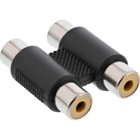 InLine Audio-Adapter 2x Cinch-Kupplung Buchse/Buchse (99318)