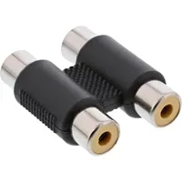 InLine Audio-Adapter 2x Cinch-Kupplung Buchse/Buchse (99318)
