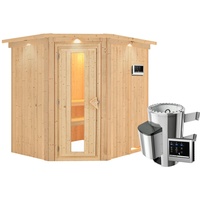 Karibu Sauna Lilja - 68 mm Systemsauna - 230