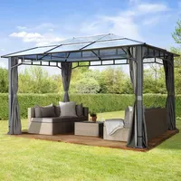 TOOLPORT Gartenpavillon Sunset Deluxe 3 x 4 m inkl.