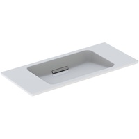 Geberit ONE Waschtisch schwebendes Design 90cm, Abgang horizontal, verkürzte