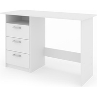Vicco Schreibtisch Meiko, Weiß 120 x 50 cm,