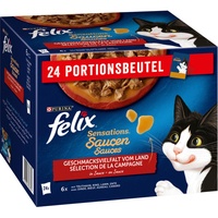 FELIX Sensations Saucen Geschmacksvielfalt vom Land 24 x 85