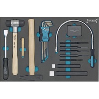 HAZET Werkzeug-Satz, Winkelschlüssel, div. Werkzeuge 163-60/22