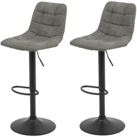 Hela Barhocker Yvonne H«, Set 2 St.), grau