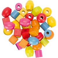 GoKi 58498 - Perlenset, Zylinder 2cm, H= 2 cm,