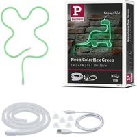 Paulmann LED Strip Neon Colorflex USB Grün 1 m