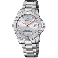 Jaguar J870/2 Armbanduhr 34 mm grau mit Stahlband für