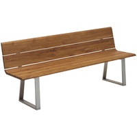 Niehoff Nova 200 x 52 x 89 cm edelstahl/teak