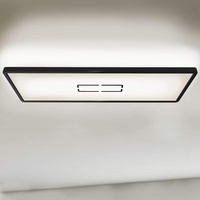 Briloner Slim LED Panel 58 cm schwarz