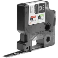 Dymo ID1 Industrial Rhino Pro Beschriftungsband, 12mm weiß/schwarz 1805435