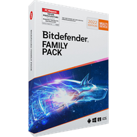 Bitdefender Family Pack 2020 15 Geräten 1 Jahr Vollversion