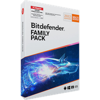 BitDefender Family Pack 2020 15 Geräten 1 Jahr Vollversion