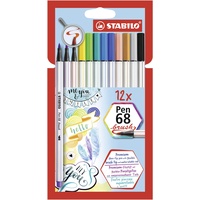 Stabilo Pen 68 brush 12 St.