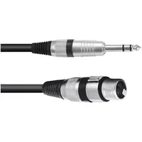 Omnitronic XLR Adapterkabel 1x XLR-Buchse 3 polig - 1x