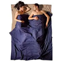 Cocoon TravelSheet Doublesize khaki blau