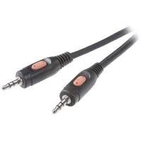 SpeaKa Professional Klinke Audio Anschlusskabel [1x Klinkenstecker 3.5 mm
