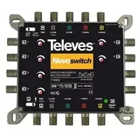 Televes Multischalter 5 in 6 Guß NEVO recpower kask.