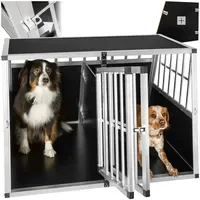 Tectake Tiertransportbox XXL 90,5 x 69 x 104 cm