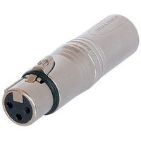 Neutrik NA3F5M XLR-Adapter XLR-Buchse - XLR-Stecker 1St.