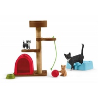 Schleich Farm World Spielspaß für niedliche Katzen 42501