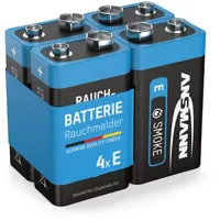 Ansmann Rauchmelder Extrem Lithium 9V 4 St.