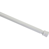 GARDINIA Spannstange, Metall-Stange, Ausziehbar, Gardinenstange ohne Bohren und Schrauben,