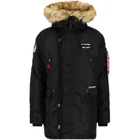 Alpha Industries N3b Airborne Jacke Black M