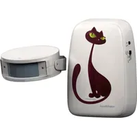 Cat & Hound Cat doorbell Haustier-Türklingel Weiß