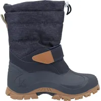 Lurchi Winterstiefel Finn Schneestiefel, Blau 36 EU