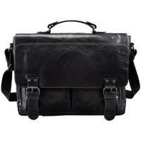 Pride and Soul Baggie Aktentasche Leder 35 cm Laptopfach