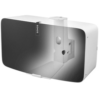 Cavus Lautsprecher Wandhalterung horizontal Sonos Play:5, weiß