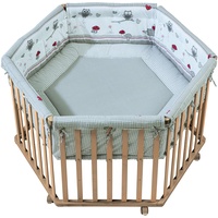 Roba Cosiplay 6-eckig 106 x 121 cm natur Bodenfarbe