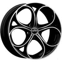 GMP Drake 9x19 ET34 5x110 65,1, black diamond