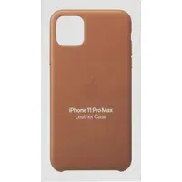 Apple iPhone 11 Pro Max Leder Case sattelbraun