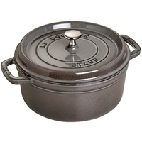 Staub Cocotte 26 cm rund graphitgrau
