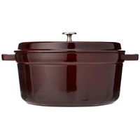 Staub Cocotte 26 cm rund grenadine-rot