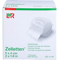 1001 Artikel Medical ZELLETTEN Tupfer 4x5 cm unsteril Rolle