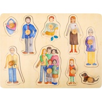 Small Foot Company Small foot 11501 - Setzpuzzle Familie