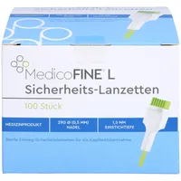 MEDICO-LAB GmbH Medicofine Sicherheits-Lanzetten 29G D 0.5 E 1.5mm