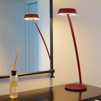 Oligo Glance LED gebogen, rot matt