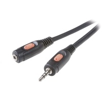 SpeaKa Professional SP-7870228 Klinke Audio Verlängerungskabel [1x Klinkenstecker 3.5