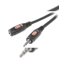 SpeaKa Professional Klinke Audio Verlängerungskabel 1x Klinkenstecker 3,5mm -
