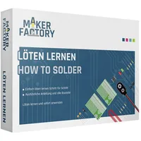 MAKERFACTORY 15055 Löten lernen Löten Lernpaket ab 14 Jahre