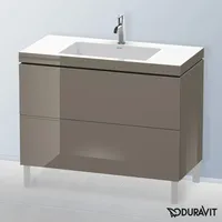 Duravit L-Cube Waschtischunterschrank mit 2 Auszüge, LC6938O8989