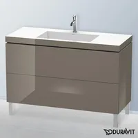 Duravit L-Cube Waschtischunterschrank mit 2 Auszüge, LC6939O8989