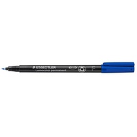 Staedtler Lumocolor Folienstift blau 0,6 mm permanent