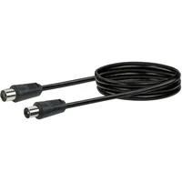 Schwaiger Antennen Anschlusskabel 1,5 m schwarz,