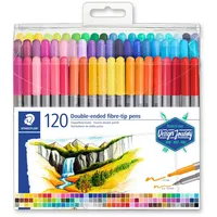 Staedtler Doppelfasermaler 120 St. mehrfarbig